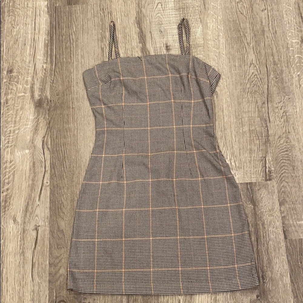 Camisole Forever 21 Plaid Dress Black and Brown